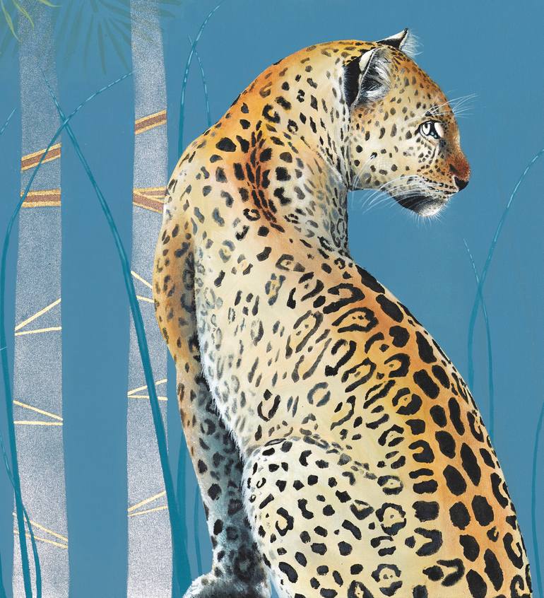 Original Conceptual Animal Painting by Deborah Jones