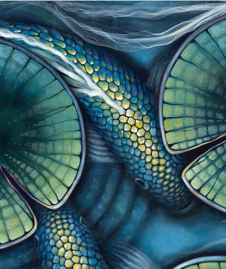 Original Conceptual Nature Painting by Deborah Jones