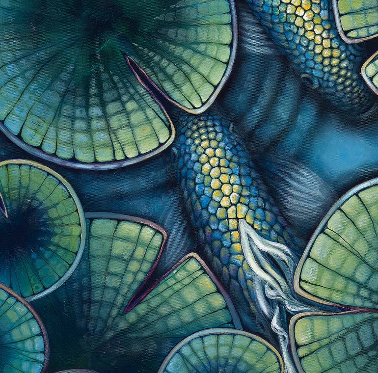 Original Conceptual Nature Painting by Deborah Jones