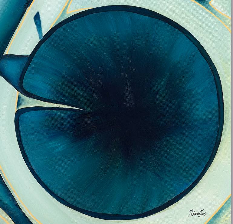 Original Art Deco Abstract Painting by Deborah Jones