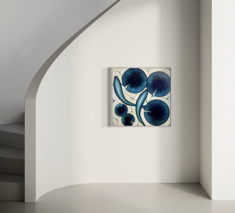 Original Art Deco Abstract Painting by Deborah Jones