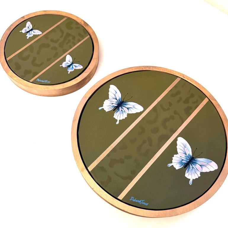 Original Art Nouveau Nature Painting by Deborah Jones