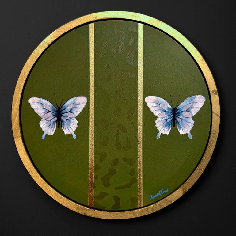 Original Art Nouveau Nature Painting by Deborah Jones