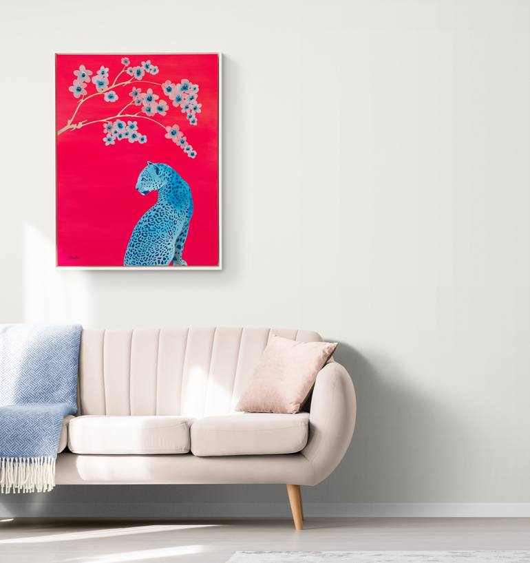 Original Conceptual Animal Painting by Deborah Jones