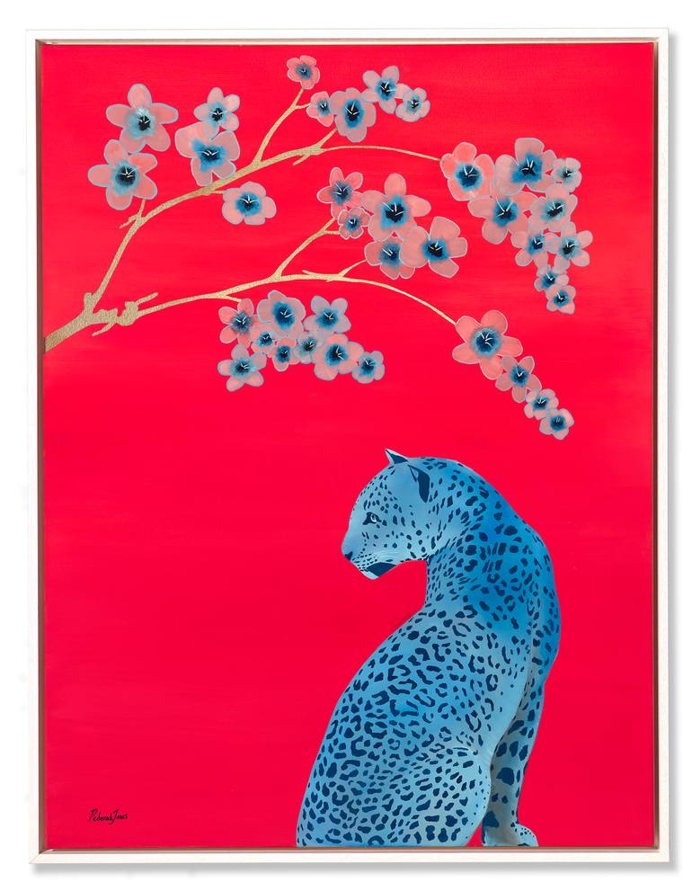 Original Conceptual Animal Painting by Deborah Jones