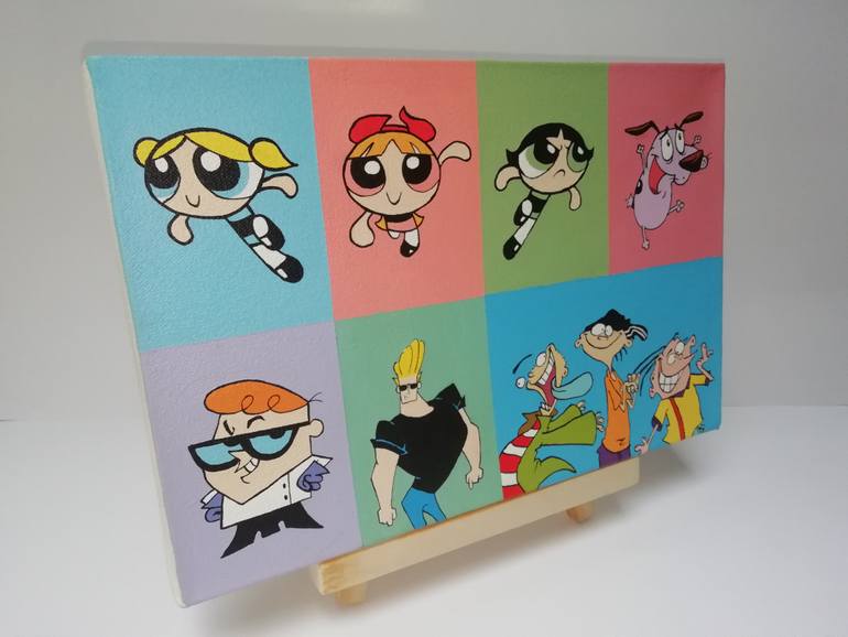 Original Illustration Cartoon Painting by Jonathan Olmos