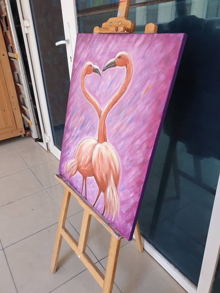Original Expressionism Animal Painting by Lili Bell