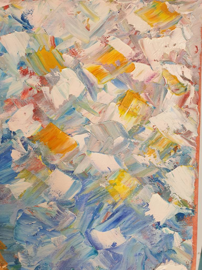 Original Abstract Expressionism Animal Painting by Lili Bell