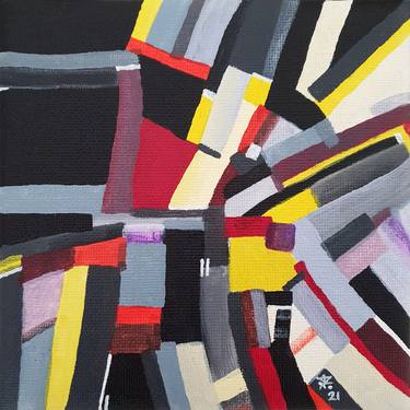 Original Abstract Paintings by Henry Bartonnier