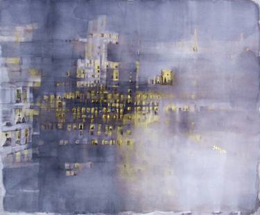 Print of Abstract Cities Drawings by Jaehee Yoo