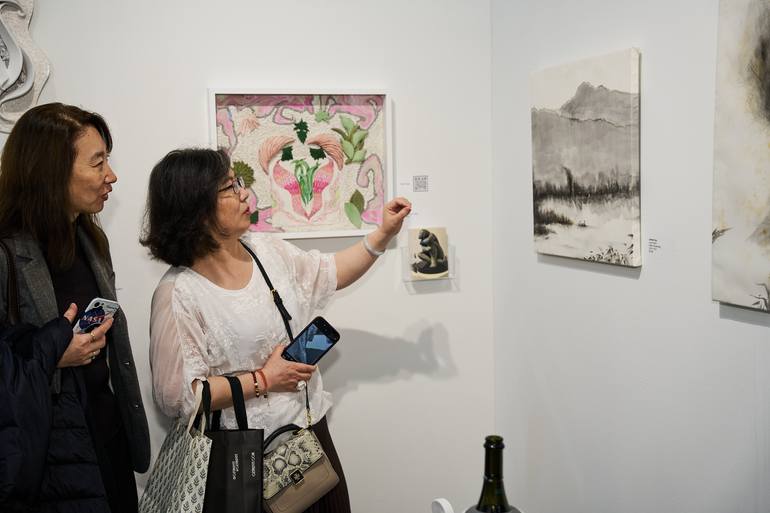 Original Contemporary Love Painting by Jaehee Yoo