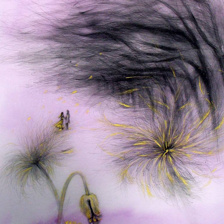 Original Contemporary Love Drawing by Jaehee Yoo