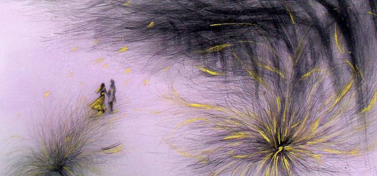 Original Contemporary Love Drawing by Jaehee Yoo