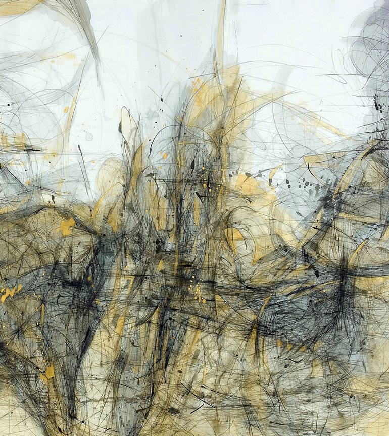 Original Abstract Drawing by Jaehee Yoo