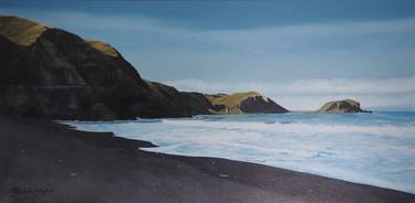 Print of Realism Beach Paintings by Trent Wylie