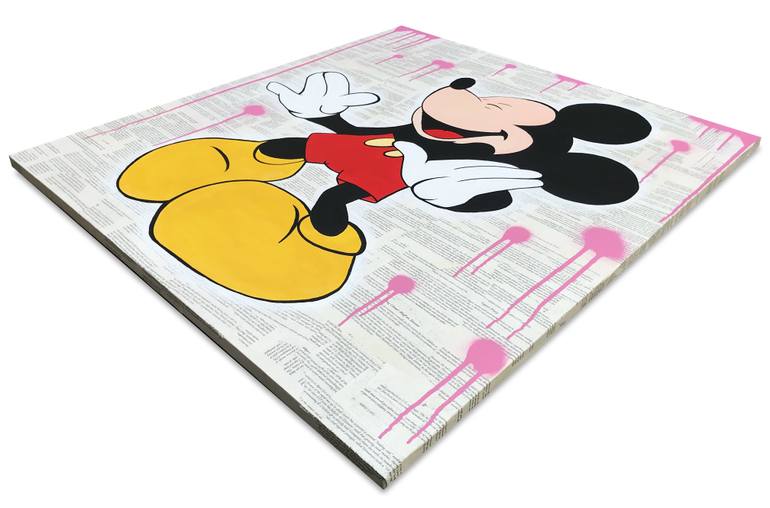 Original Pop Art Cartoon Painting by Artash Hakobyan