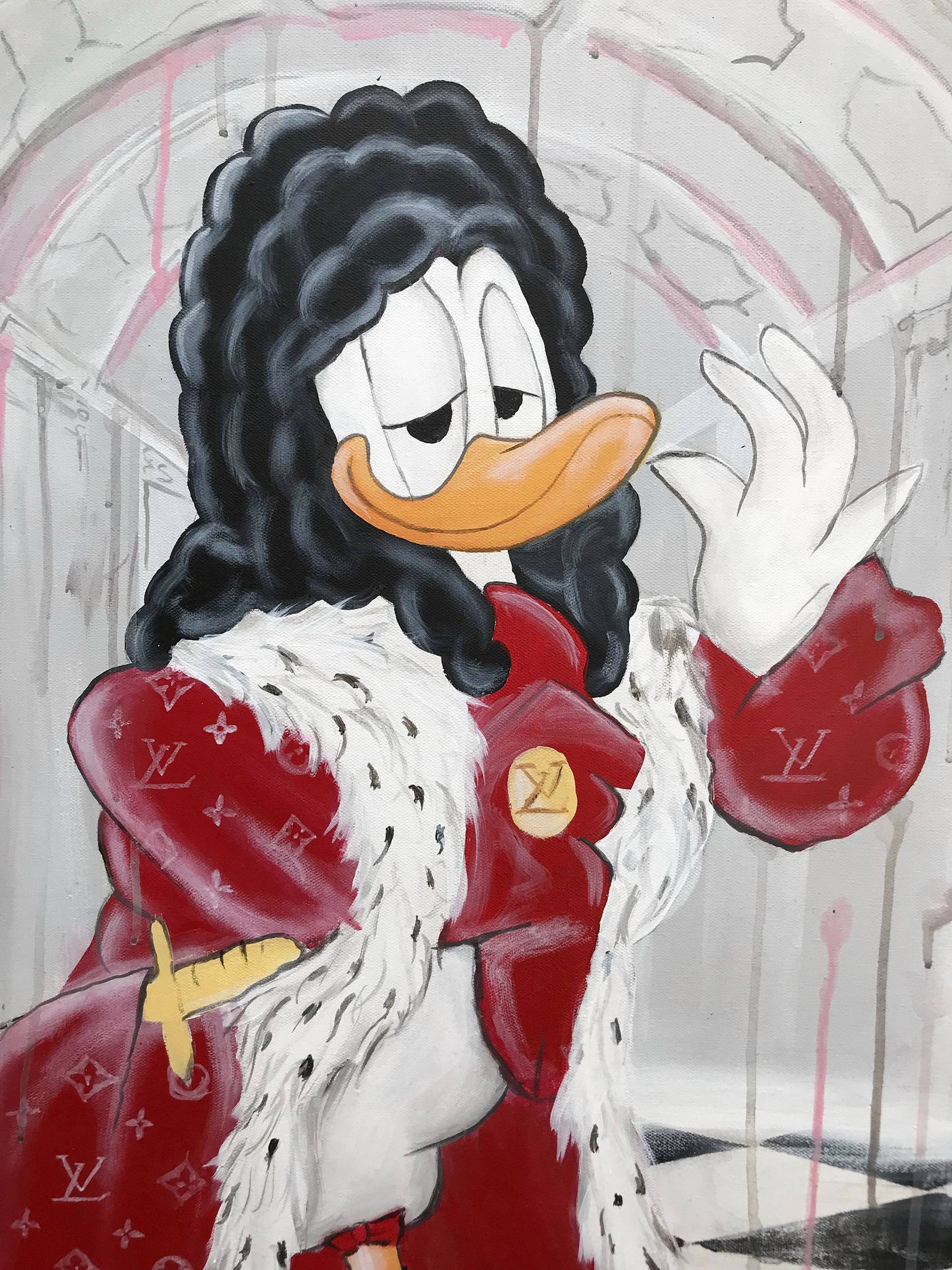 Scrooge McDuck - Louis Vuitton II - Artash Hakobyan - Acrylic on Canvas