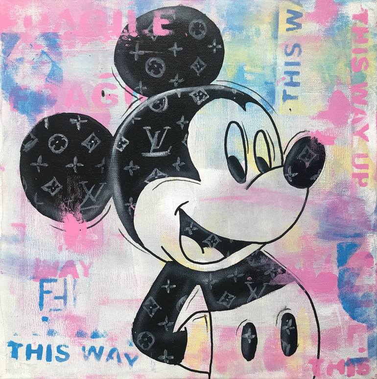 ▷ Minnie Mouse - Boss Gir by Artash Hakobyan, 2022, Painting