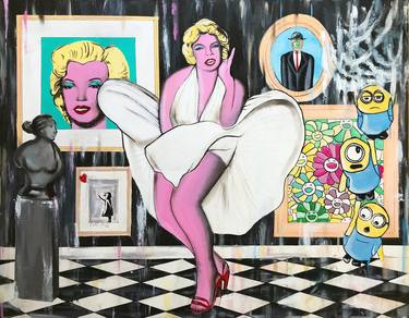 Original Pop Art Pop Culture/Celebrity Paintings by Artash Hakobyan