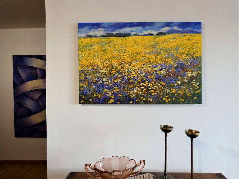 Original Figurative Landscape Painting by Felicia Trales