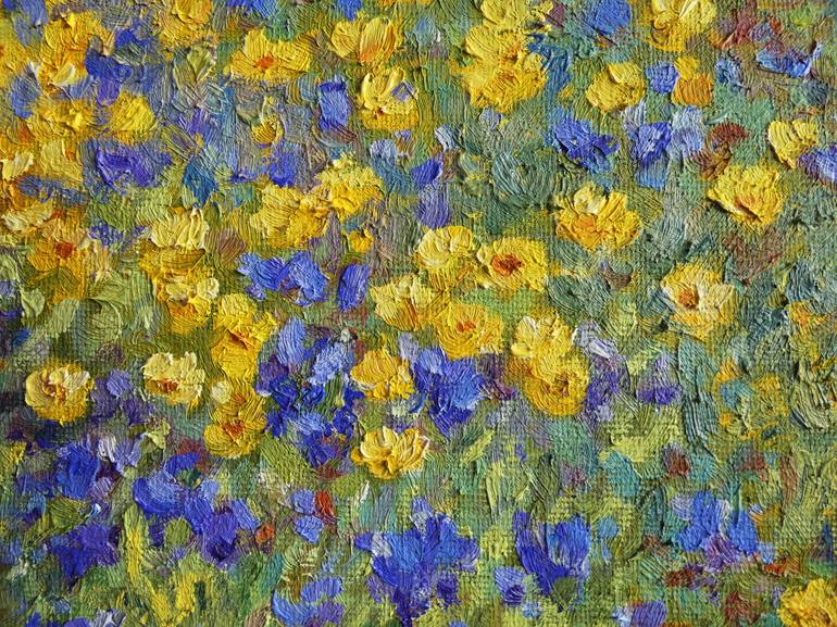 Original Fine Art Floral Painting by Felicia Trales