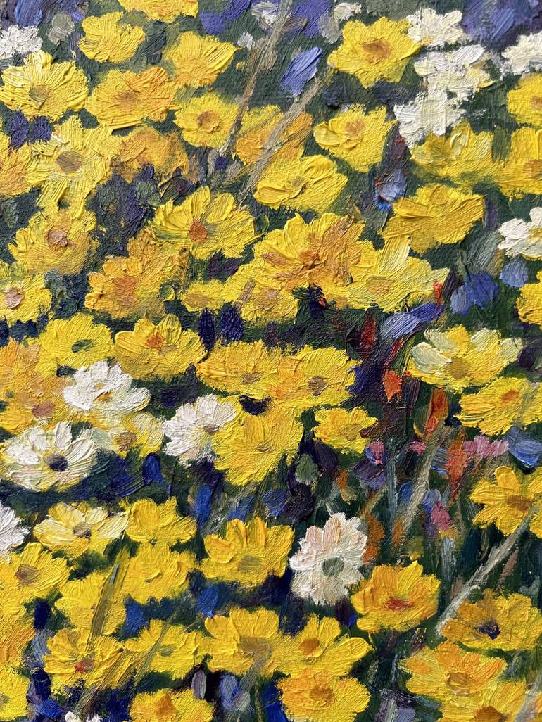 Original Floral Painting by Felicia Trales