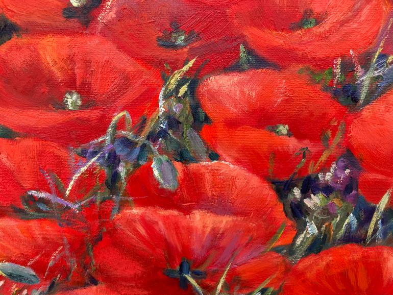 Original Impressionism Nature Painting by Felicia Trales