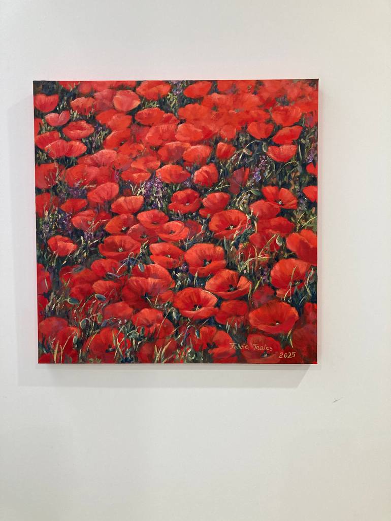 Original Impressionism Nature Painting by Felicia Trales