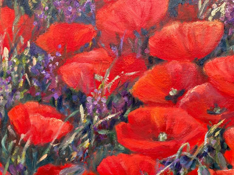 Original Impressionism Nature Painting by Felicia Trales
