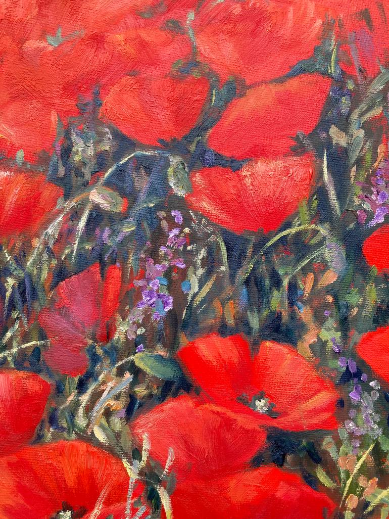 Original Impressionism Nature Painting by Felicia Trales