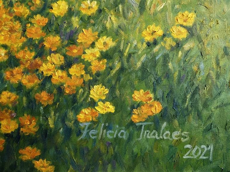 Original Impressionism Landscape Painting by Felicia Trales