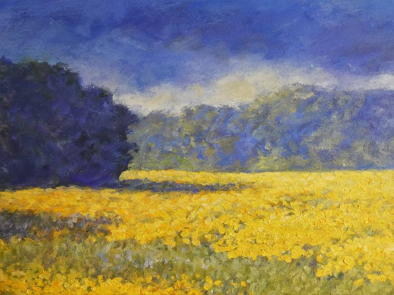 Original Impressionism Landscape Painting by Felicia Trales