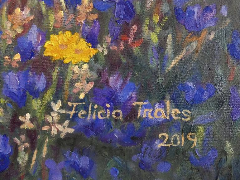 Original Figurative Nature Painting by Felicia Trales