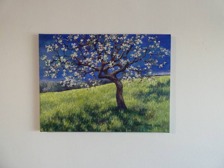 Original Figurative Landscape Painting by Felicia Trales