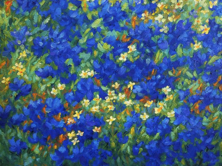Original Impressionism Nature Painting by Felicia Trales