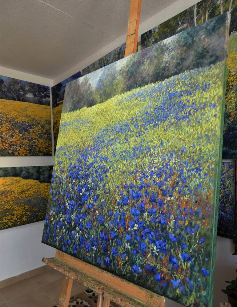 Original Figurative Landscape Painting by Felicia Trales