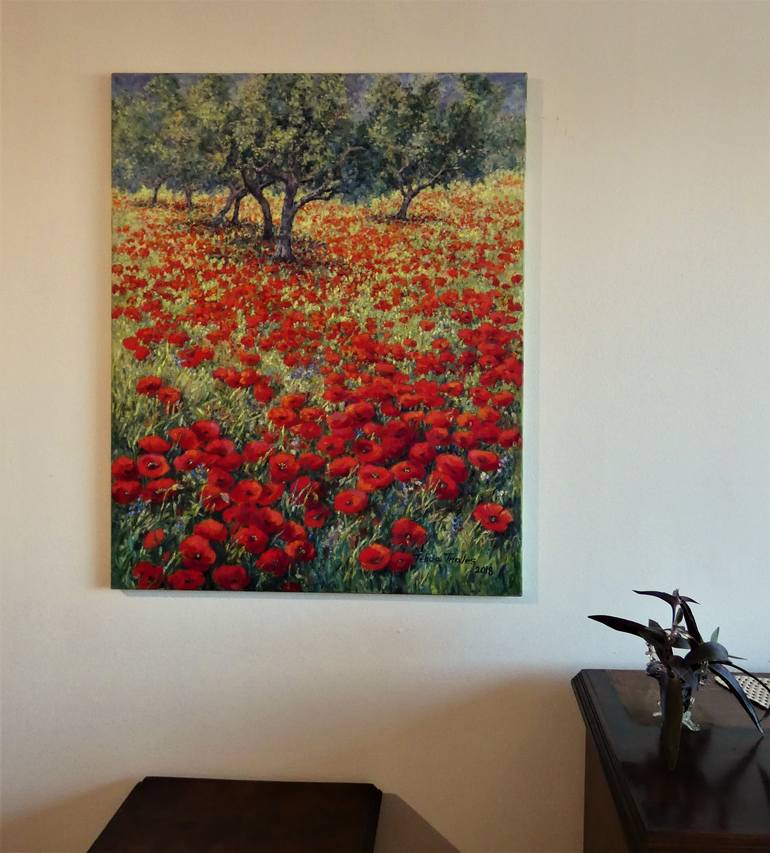 Original Figurative Landscape Painting by Felicia Trales