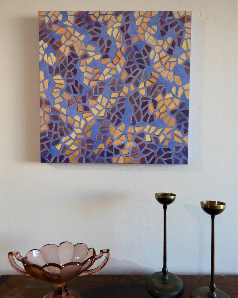 Original Fine Art Abstract Painting by Felicia Trales