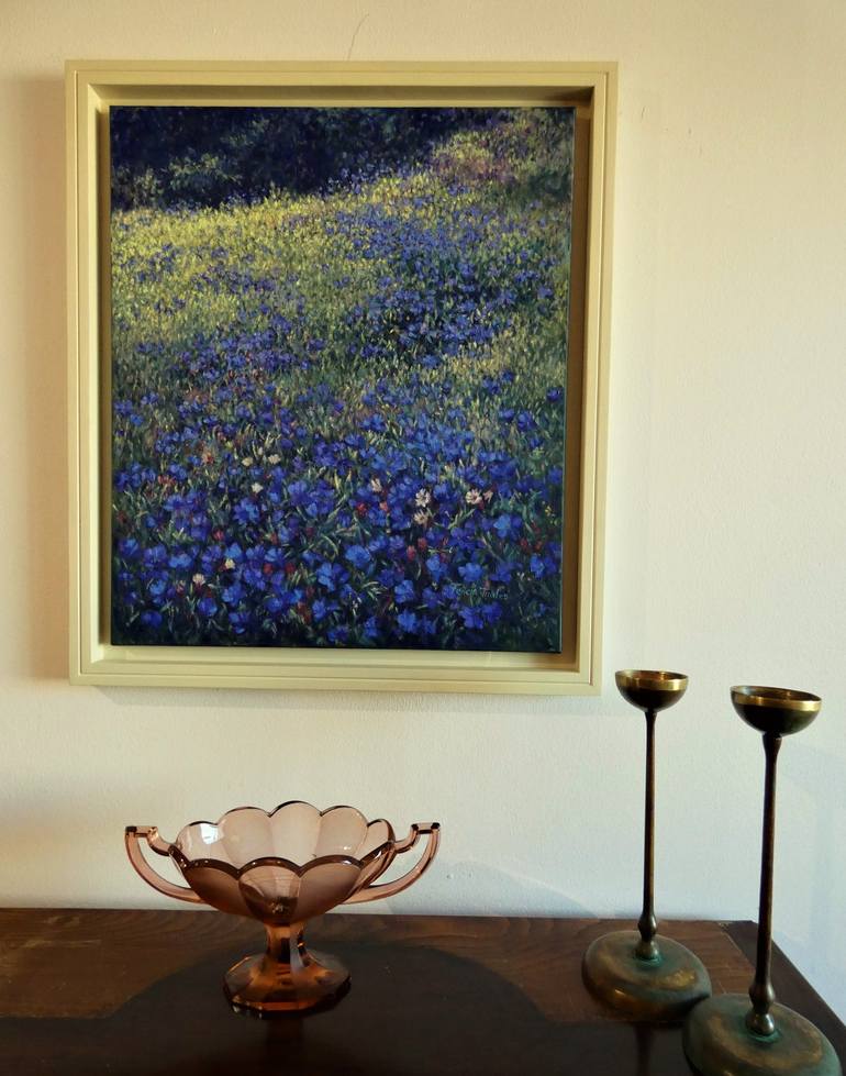 Original Impressionism Landscape Painting by Felicia Trales