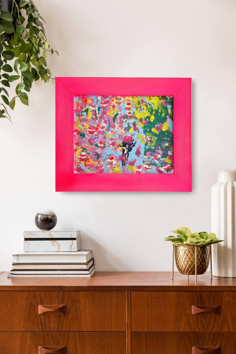 Original Abstract Expressionism Abstract Painting by Mathilde Arthaud