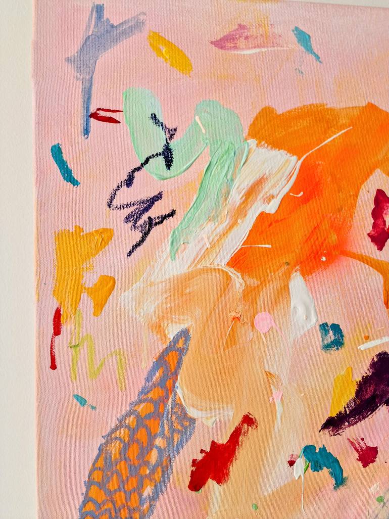 Original Abstract Expressionism Abstract Painting by Mathilde Arthaud