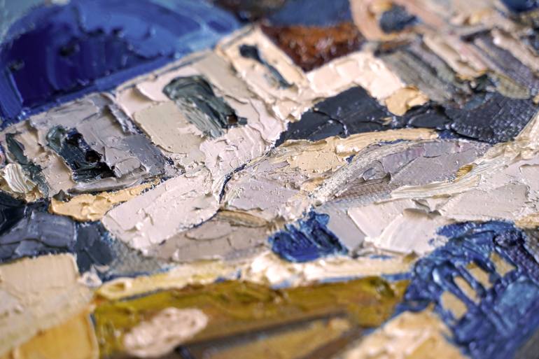 Original Impressionism Landscape Painting by Alena Zolotareva