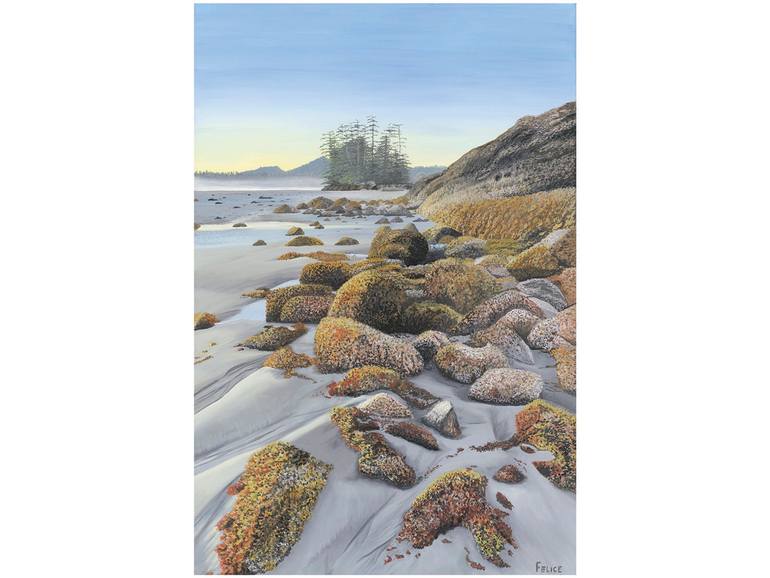 Pacific Rim Painting by Felice Mazzoni | Saatchi Art