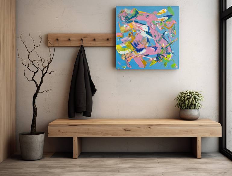 Original Abstract Painting by Rorig Mirtos