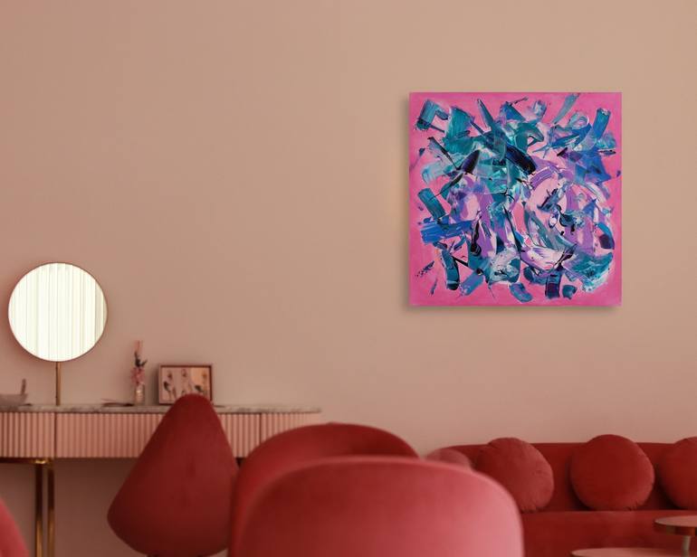 Original Abstract Painting by Rorig Mirtos