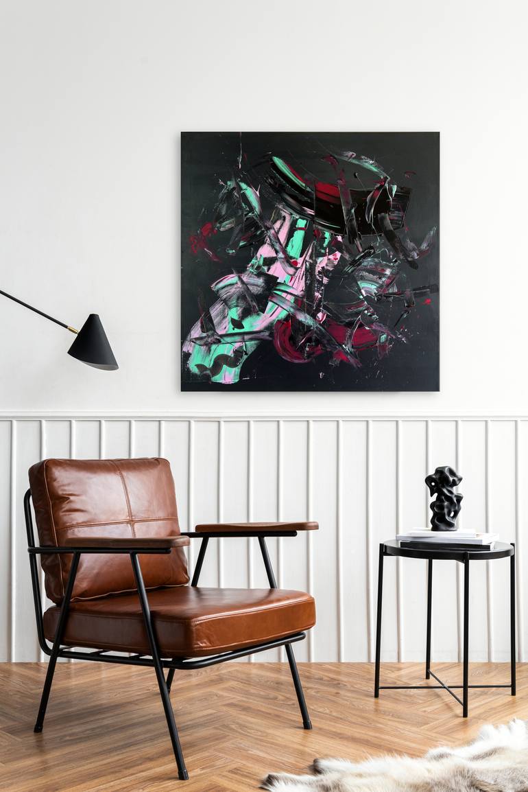 Original Abstract Painting by Rorig Mirtos