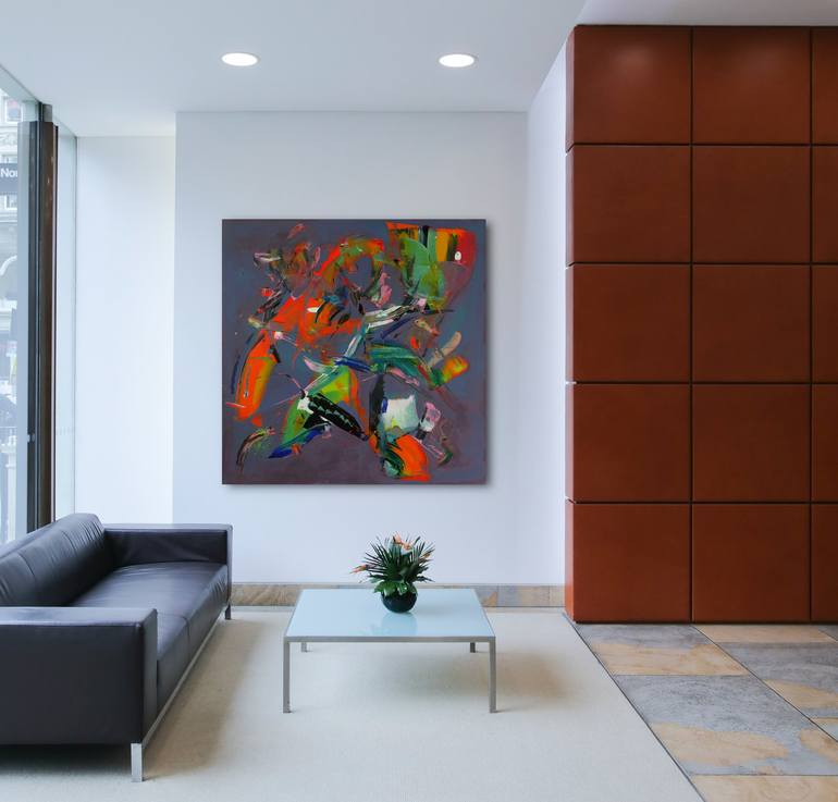 Original Abstract Painting by Rorig Mirtos