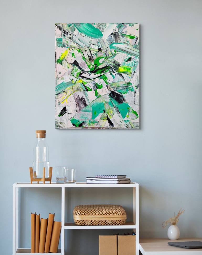 Original Abstract Painting by Rorig Mirtos