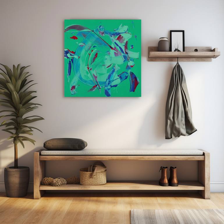 Original Abstract Painting by Rorig Mirtos