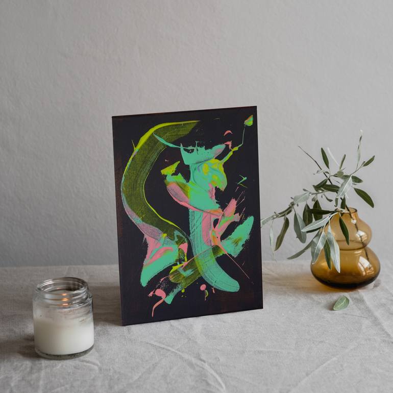 Original Contemporary Abstract Painting by Rorig Mirtos